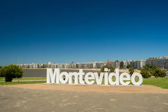 Letreiro de Montevidéu