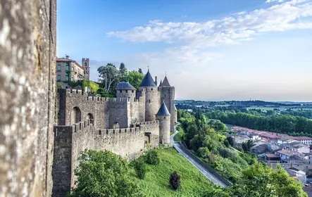 Ingressos para o Château Comtal na cidade fortificada de Carcassonne