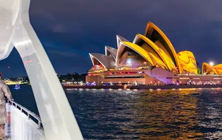 Sydney: Pôr do sol vibrante em Sydney ou cruzeiro leve