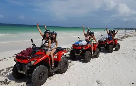 Passeio de quadriciclo em Zanzibar