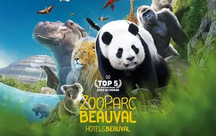 Bilhete de entrada para o ZooParc de Beauval