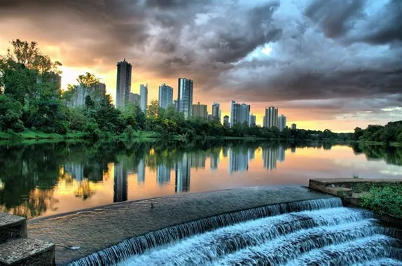 Lago Igapó em Londrina