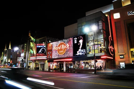 Hard Rock Cafe Hollywood Boulevard