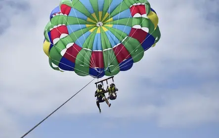 Parasailing in Lanzarote